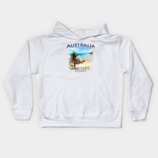 Australia - Sunshine Coast, Coolum Beach Kids Hoodie